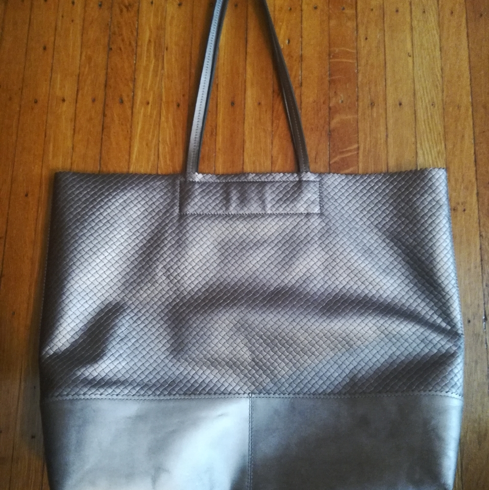 Banana Republic Silver Tote